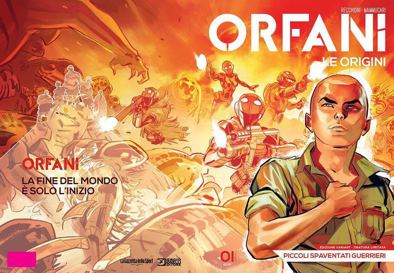 Orfani le origini edizione variant tiratura limitata # 1-SERGIO BONELLI EDITORE- nuvolosofumetti.