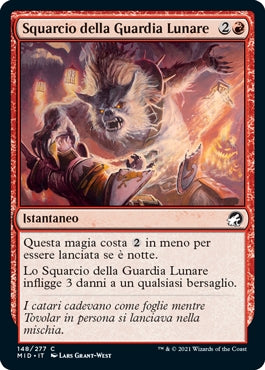 Innistrad caccia di mezzanotte 148 Squarcio della Guardia Lunare