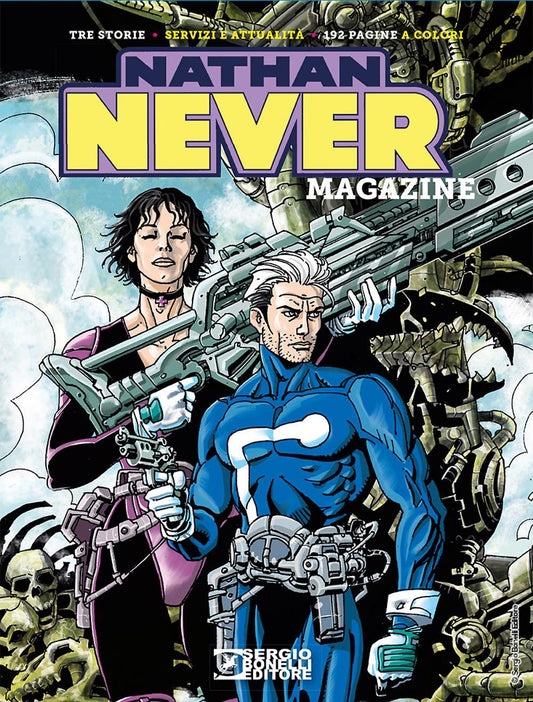 NATHAN NEVER MAGAZINE 3-SERGIO BONELLI EDITORE- nuvolosofumetti.