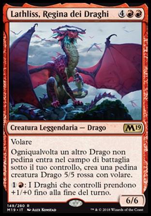 Lathliss, Regina dei Draghi  M19 149-Wizard of the Coast- nuvolosofumetti.