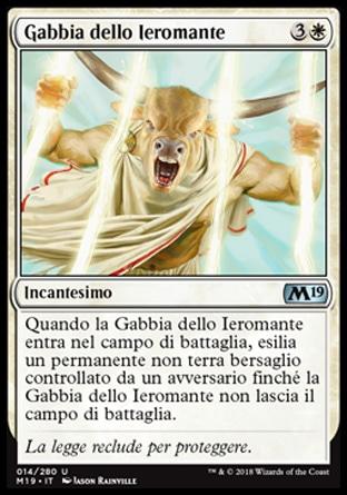Gabbia dello Ieromante  M19 14-Wizard of the Coast- nuvolosofumetti.