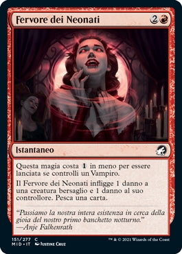 Innistrad caccia di mezzanotte 151 Fervore dei Neonati