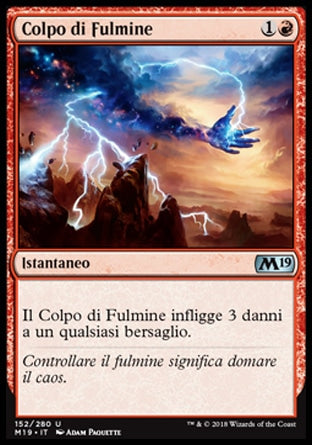 Colpo di Fulmine  M19 152-Wizard of the Coast- nuvolosofumetti.