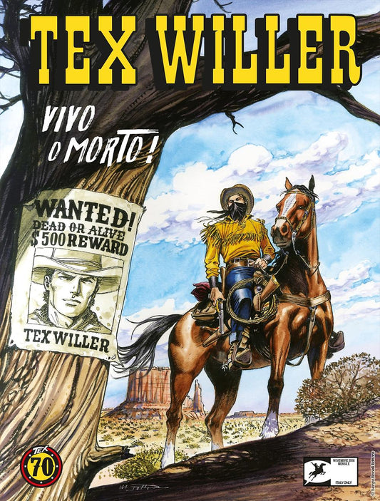 TEX WILLER 1-SERGIO BONELLI SERVIZIO NOVITÀ- nuvolosofumetti.