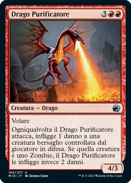 Innistrad caccia di mezzanotte 155 Drago Purificatore