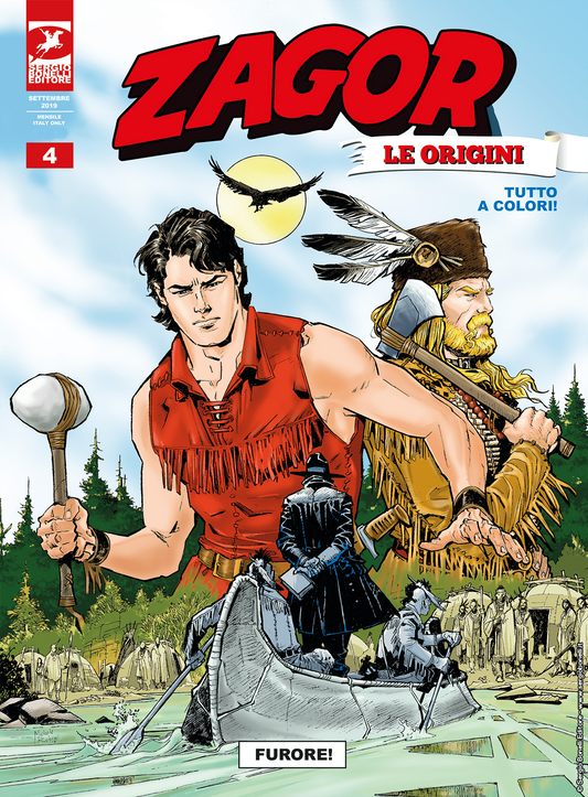 ZAGOR ORIGINI 4-SERGIO BONELLI EDITORE- nuvolosofumetti.
