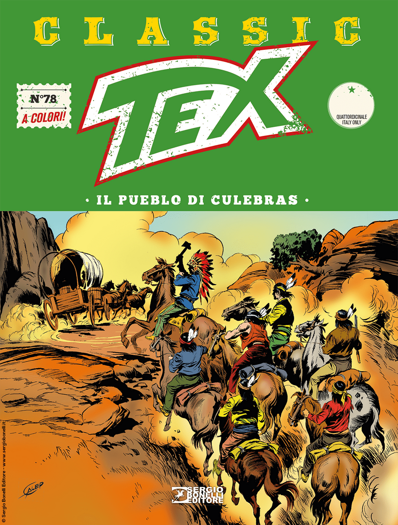 Tex classic 78, SERGIO BONELLI EDITORE, nuvolosofumetti,