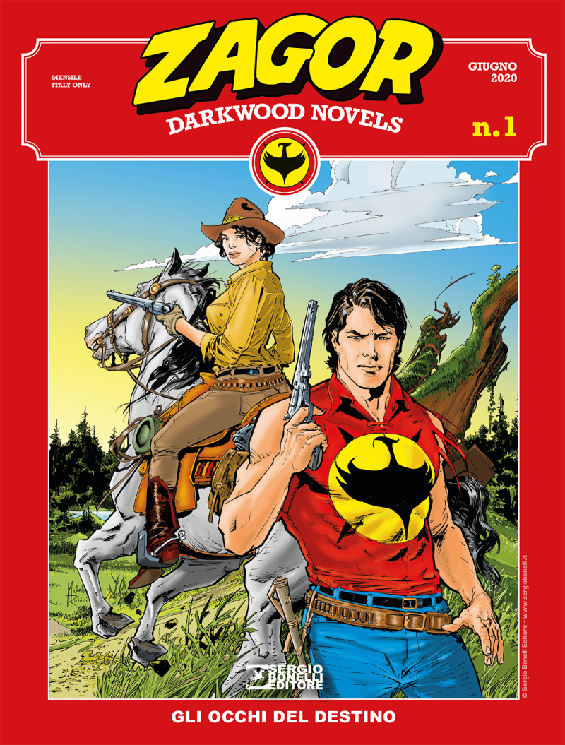 ZAGOR DARKWOOD NOVELS 1, SERGIO BONELLI EDITORE, nuvolosofumetti,