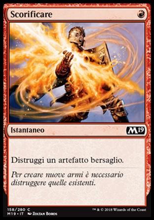 Scorificare  M19 158-Wizard of the Coast- nuvolosofumetti.