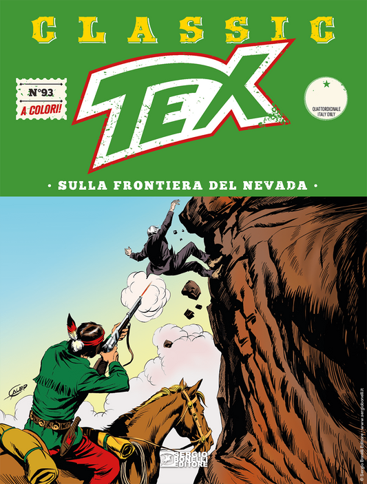 TEX CLASSIC 93 93, SERGIO BONELLI EDITORE, nuvolosofumetti,