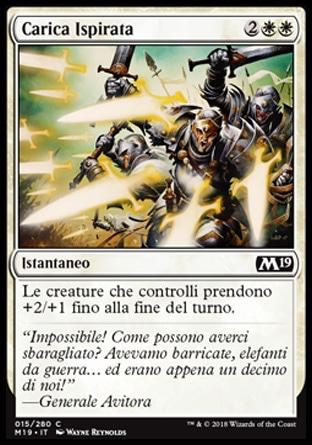 Carica Ispirata  M19 15-Wizard of the Coast- nuvolosofumetti.