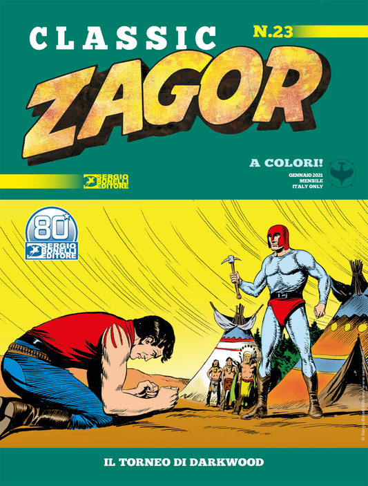 ZAGOR CLASSIC 23 23, SERGIO BONELLI EDITORE, nuvolosofumetti,
