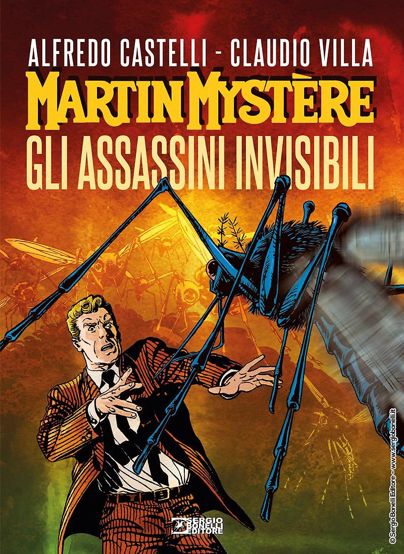 MARTIN MYSTERE GLI ASSASSINI INVISIBILI, SERGIO BONELLI EDITORE LIBRI, nuvolosofumetti,