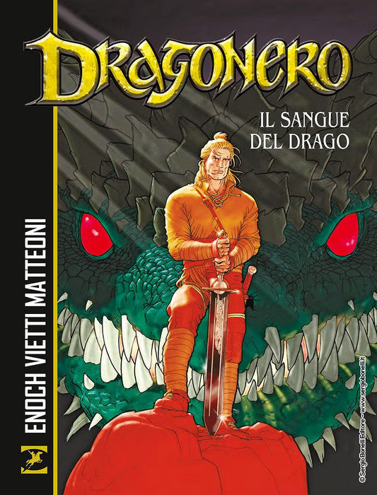 DRAGONERO SANGUE DI DRAGO, SERGIO BONELLI EDITORE LIBRI, nuvolosofumetti,