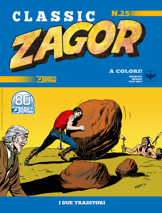 ZAGOR CLASSIC 25                                                                                     25, SERGIO BONELLI EDITORE, nuvolosofumetti,