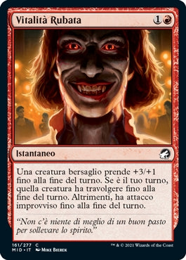 Vitalità Rubata  Innistrad caccia di mezzanotte 161