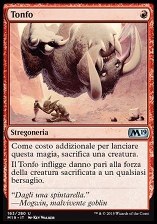 Tonfo  M19 163-Wizard of the Coast- nuvolosofumetti.