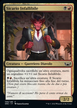 SICARIO INFALLIBILE FOIL  Strade di nuova capenna 376