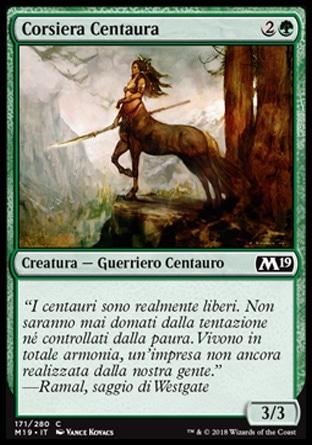 Corsiera Centaura  M19 171-Wizard of the Coast- nuvolosofumetti.
