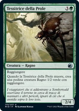Innistrad caccia di mezzanotte 173 Tessitrice della Prole