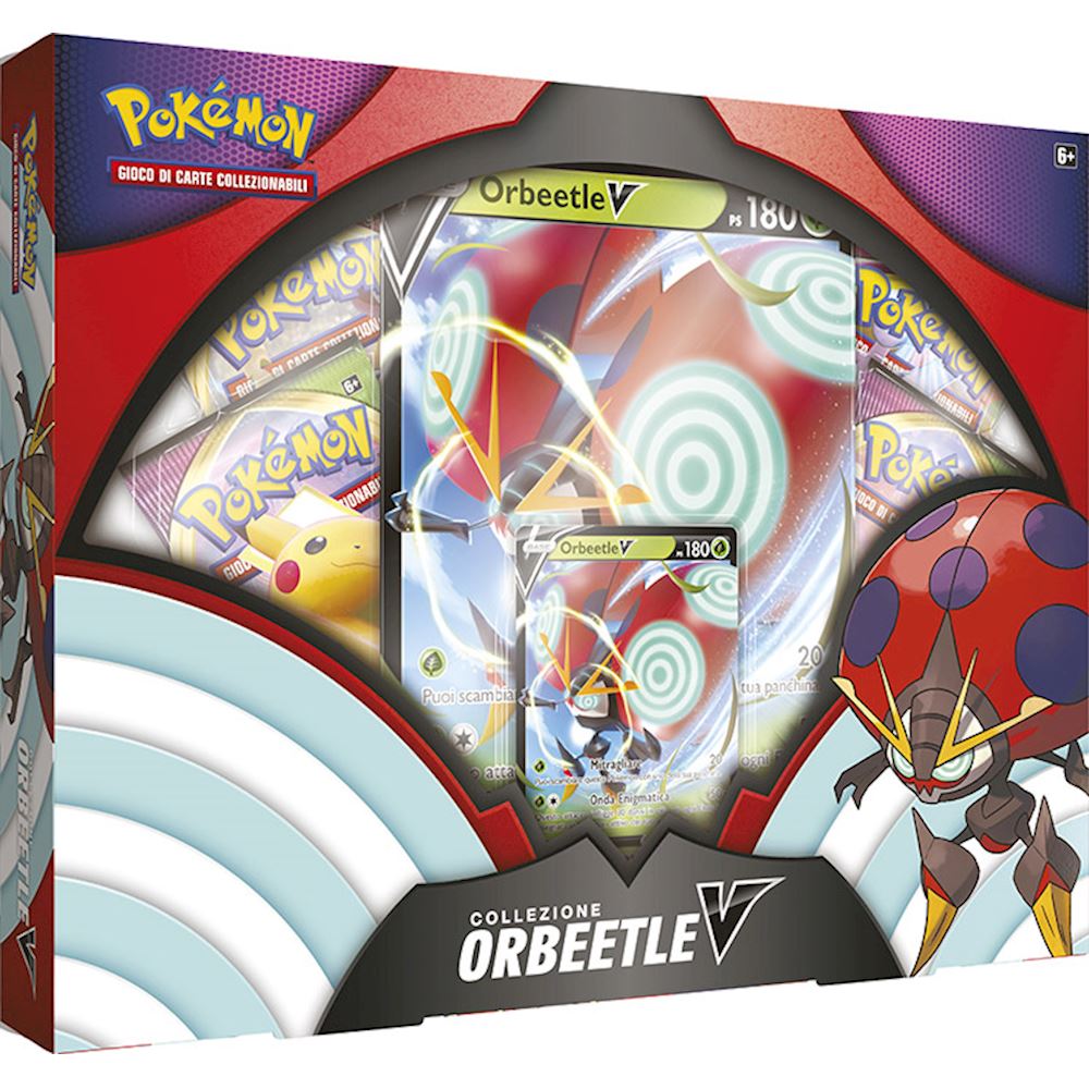 Pokemon Orbeetle V Box, wizard of the coast, nuvolosofumetti,