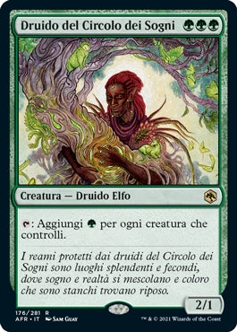 Avventure nei Forgotten Realms - Dungeon & Dragons  Magic- 176 DRUIDO DEL CIRCOLO DEI SOGNI