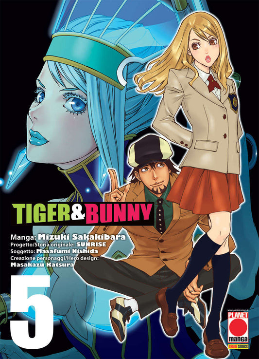 TIGER & BUNNY 5-PANINI COMICS- nuvolosofumetti.