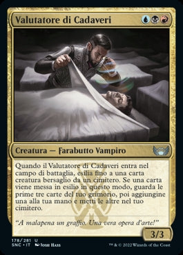 VALUTATORE DI CADAVERI  Strade di nuova capenna 178