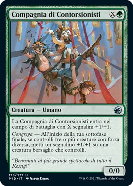 Innistrad caccia di mezzanotte 178 Compagnia di Contorsionisti