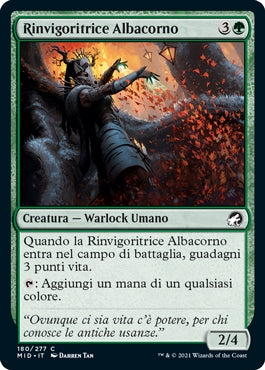 Innistrad caccia di mezzanotte 180 Rinvigoritrice Albacorno