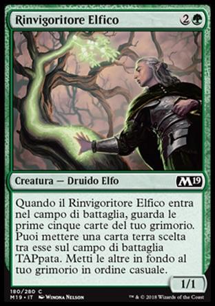 Rinvigoritore Elfico  M19 180-Wizard of the Coast- nuvolosofumetti.