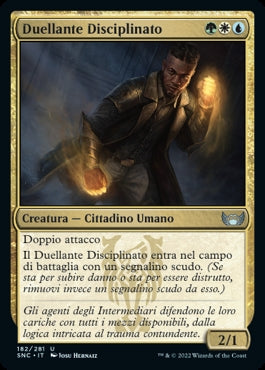 DUELLANTE DISCIPLINATO  Strade di nuova capenna 182
