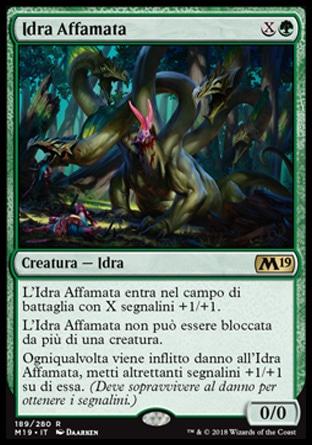 Idra Affamata  M19 189-Wizard of the Coast- nuvolosofumetti.