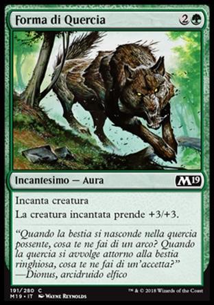 Forma di Quercia  M19 191-Wizard of the Coast- nuvolosofumetti.