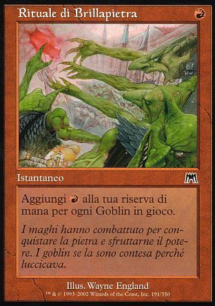 Rituale di brillapietra  ASSALTO 191
