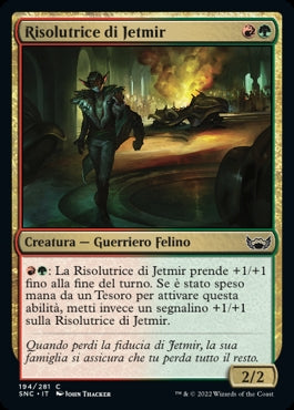 RISOLUTRICE DI JETMIR  Strade di nuova capenna 194