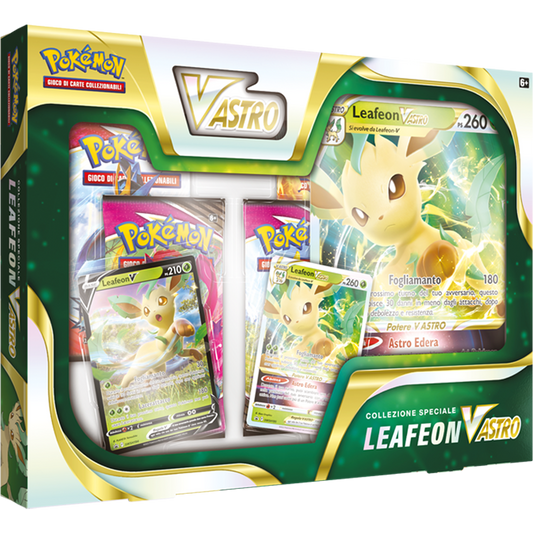 POKEMON COLLEZIONE SPECIALE LEAFEON V ASTRO