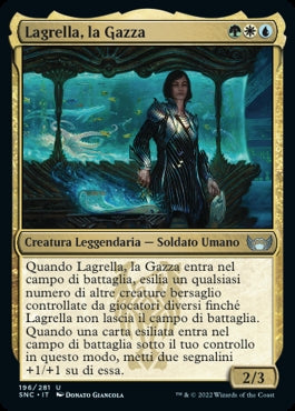 LAGRELLA, LA GAZZA  Strade di nuova capenna 196