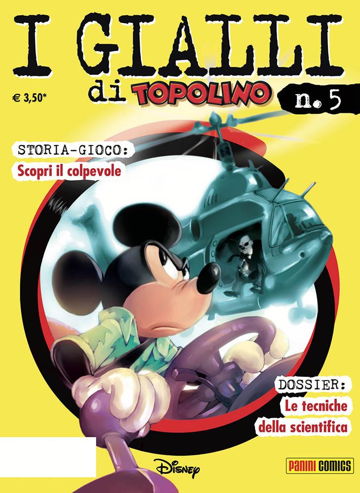I GIALLI DI TOPOLINO 5-PANINI DISNEY- nuvolosofumetti.