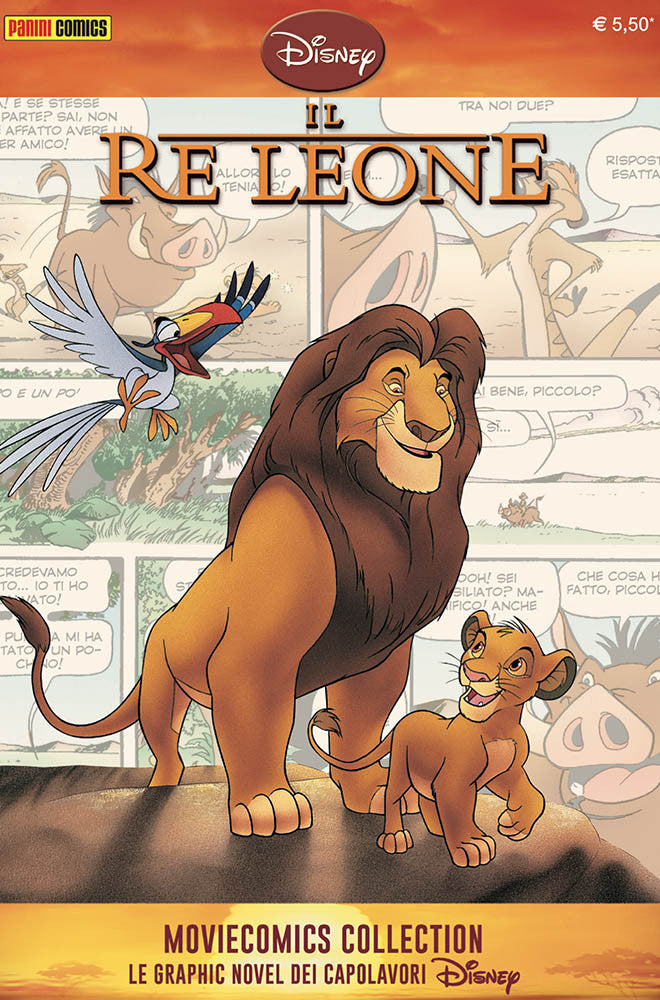 IL Re Leone - graphic novel-PANINI COMICS- nuvolosofumetti.