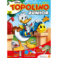 TOPOLINO JUNIOR 5-PANINI DISNEY- nuvolosofumetti.