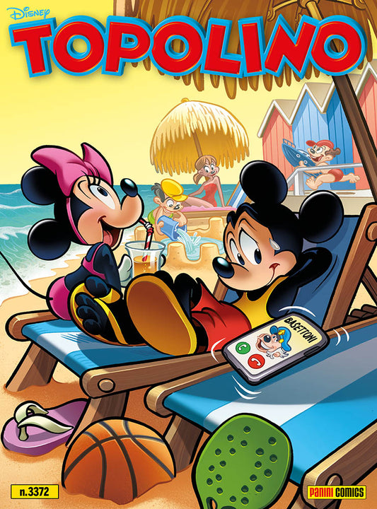 TOPOLINO 3372, PANINI DISNEY, nuvolosofumetti,