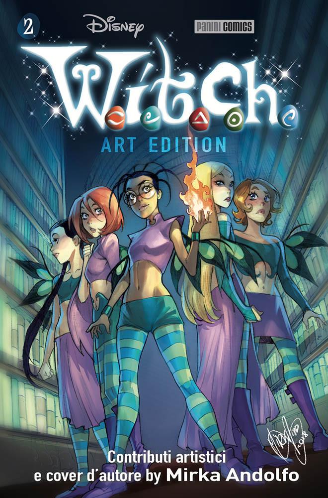 WITCH ART EDITION 2-PANINI COMICS- nuvolosofumetti.