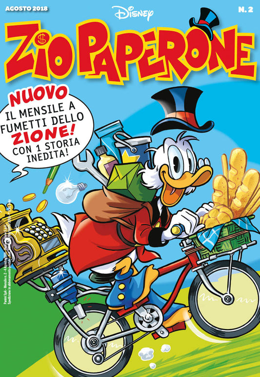 Zio Paperone nuova serie 2018 16-PANINI DISNEY- nuvolosofumetti.