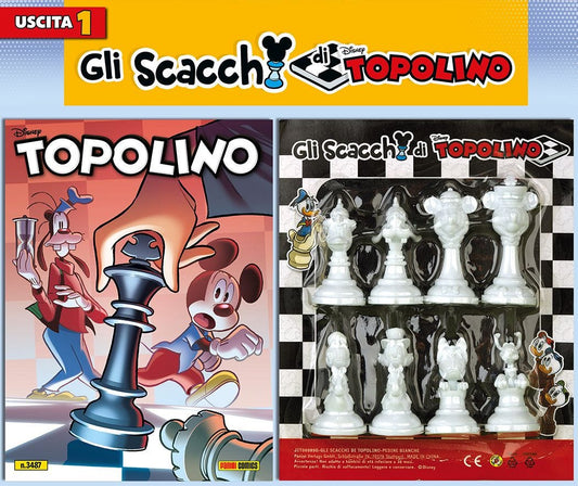 TOPOLINO 3487 + PEDONI BIANCHI
