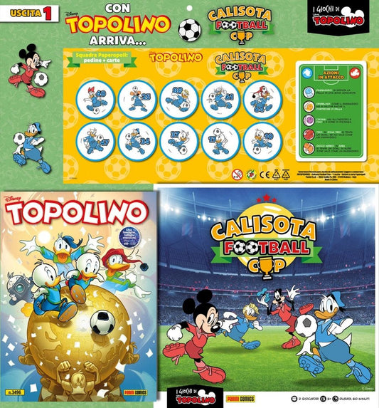 TOPOLINO 3496 + CALISOTA FOOTBALL CUP