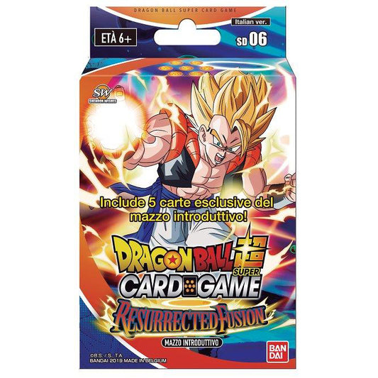 Dragon Ball Super mazzo italiano introduttivo - Resurrected Fusion-BANDAI- nuvolosofumetti.