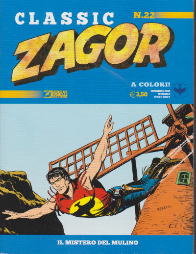 Zagor classic 22, SERGIO BONELLI EDITORE, nuvolosofumetti,