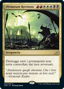 Ultimatum Rovinoso  Ikoria: Terra dei Behemoth 204, Wizard of the Coast, nuvolosofumetti,