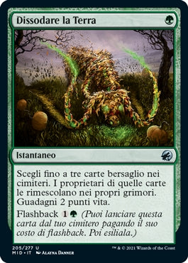 Innistrad caccia di mezzanotte 205 Dissodare la Terra